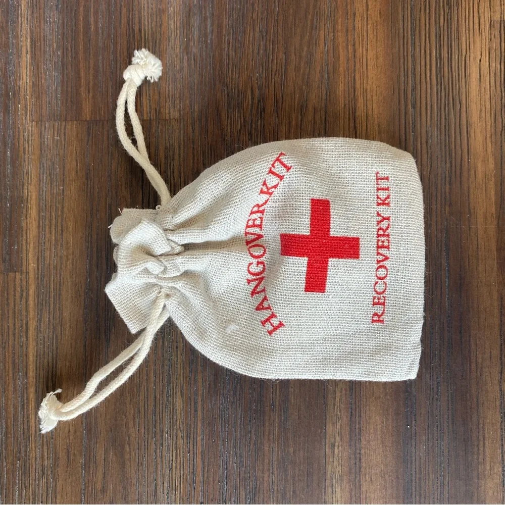 Party Favor Bags - Hangover Kit / Recovery Kit - Bundle of 7